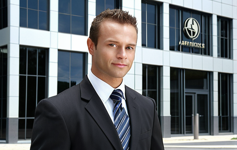 **Image Prompt:** A confident lawyer, specializing in a chosen field (e.g., family law, business law), standing in front of a modern office building with a subtle logo. Focus on professionalism and approachability.